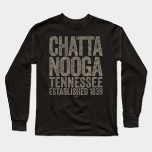 Chattanooga, Tennessee Long Sleeve T-Shirt